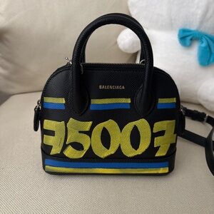 Balenciaga Ville XXS Graffiti Top Handle Bag